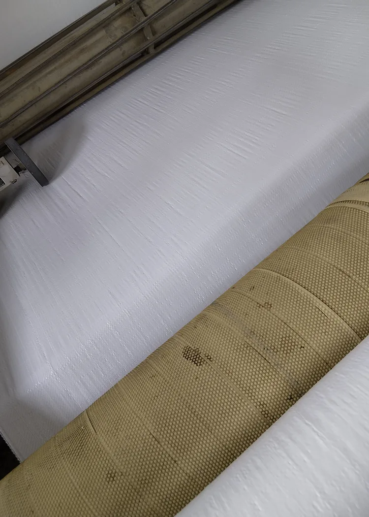 Weed Barrier Fabric With Planting Lines